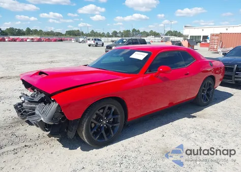 2021 Dodge Challenger Gt из США, поврежденный, VIN 2C3CDZJG1MH674049